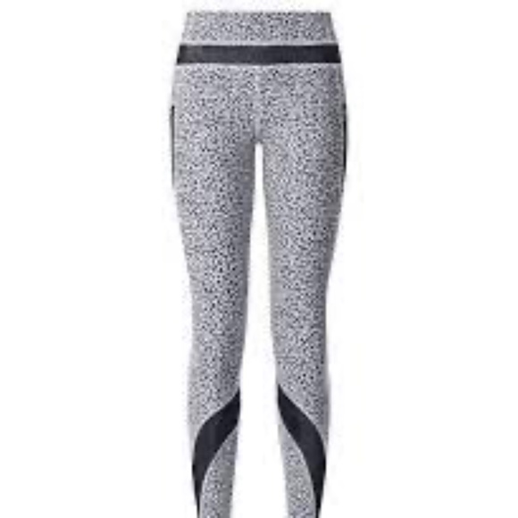 Lululemon Inspire Tight II Mesh Miss Mosaic white black 2 - Picture 2 of 13